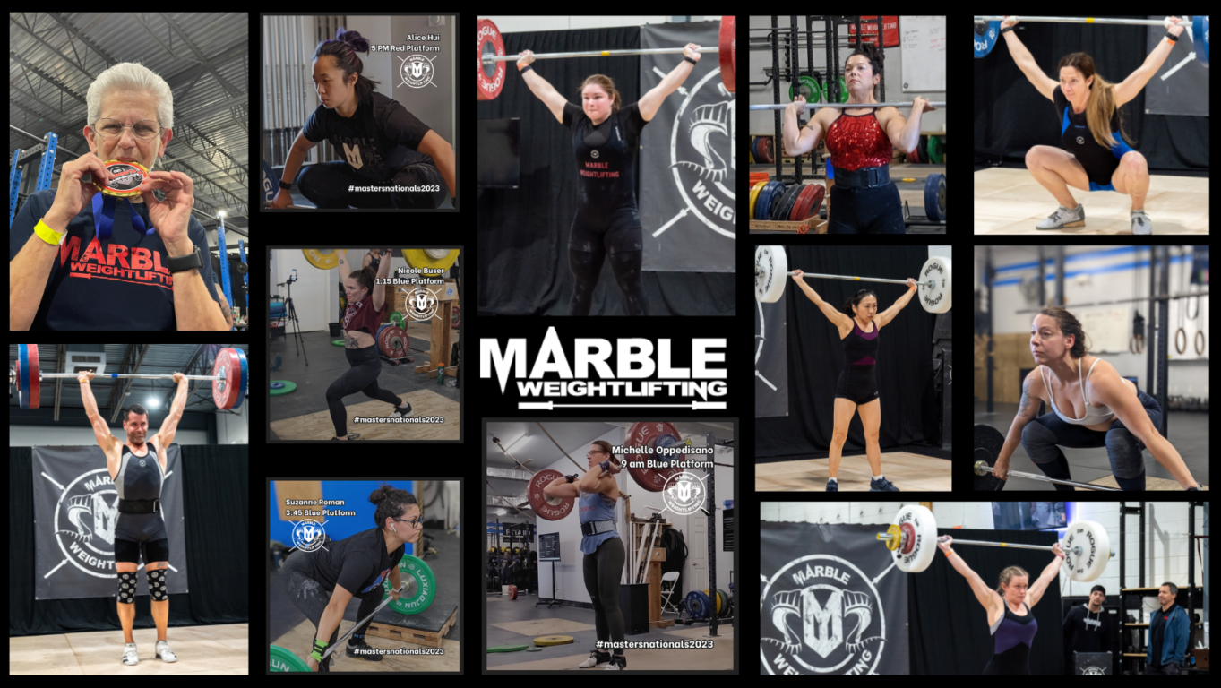 USA WEIGHTLIFTING MASTER'S NATIONALS Marble Strength